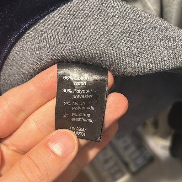 Saks Fifth Avenue Velvet Velour Crewneck Sweater - Picture 3 of 4